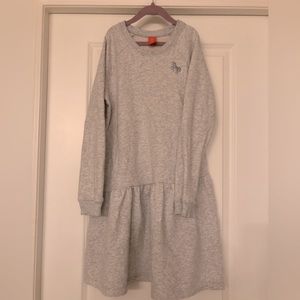 Joe Fresh Girls Unicorn Sweatshirt Dress.  Perfect for play or party! 🦄